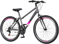 Велосипед Explorer Classic 27.5/17 2021 / 1281046 (серый/черный/розовый) - 