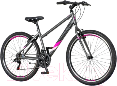 Велосипед Explorer Classic 27.5/17 2021 / 1281046 (серый/черный/розовый)