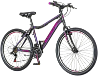 Велосипед Explorer North 26/18 2020 / 1261057 (серый/фиолетовый/розовый) - 
