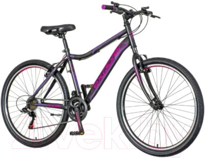 Велосипед Explorer North 26/18 2020 / 1261057 (серый/фиолетовый/розовый)