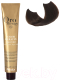 Крем-краска для волос Fanola Oro Puro Безаммиачная с кератином частицами золота тон 5.0 (100мл, светлый каштан) - 