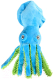 Миниатюра изображения товара Игрушка для собак Homepet Seaside Осьминог 80551