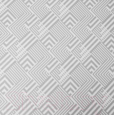 Коврик для ванной Вилина Геометрия (65x1200, серый)