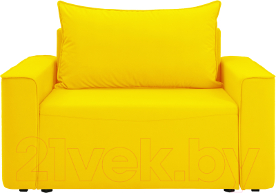 Кресло-кровать KRONES Клио (велюр желтый)