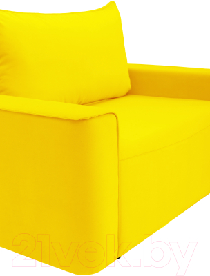 Кресло-кровать KRONES Клио (велюр желтый)