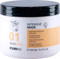 Маска для волос Puring 01 Richness Intensive Mask Интенсивного действия (500мл) - 