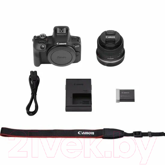 Беззеркальный фотоаппарат Canon EOS R100 Kit RF-S 18-45 IS STM