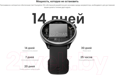 Умные часы Amazfit GTR mini / A2174 (черный)