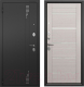 Входная дверь Mastino T2 Trust Eco MP черный муар металлик/черный муар/бьянко ларче (86x205, левая) - 