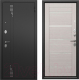 Входная дверь Mastino T2 Trust Eco MP черный муар металлик/черный муар/бьянко ларче (86x205, правая) - 