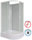 Миниатюра изображения товара Душевая кабина Niagara Promo P90/70/26L/MT/BK 90x70x195