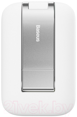 Держатель для смартфонов Baseus Seashell Series / B10551500211-00 (лунный белый)