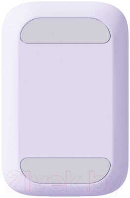 Держатель для смартфонов Baseus Seashell Series с зеркалом / B10551501511-00 (фиолетовый)
