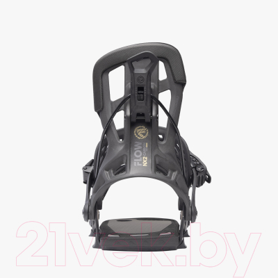 Крепления для сноуборда Flow 2023-24 Nx2-Carbon (XL, графитовый)