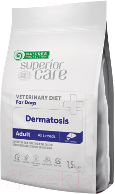 Сухой корм для собак Nature's Protection Vet Diet Dermatosis Salmon / NPSCVET47580 (1.5кг)