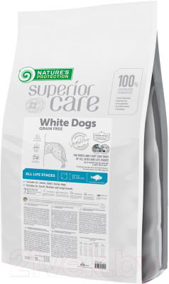 Сухой корм для собак Nature's Protection SC White Dogs White Fish / NPSC47593 (10кг)