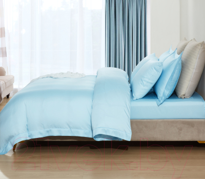 Комплект постельного белья Arya Tencel Arty / 8680943228321 (голубой)