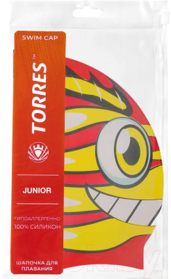 Шапочка для плавания Torres Junior / SW-12206RD