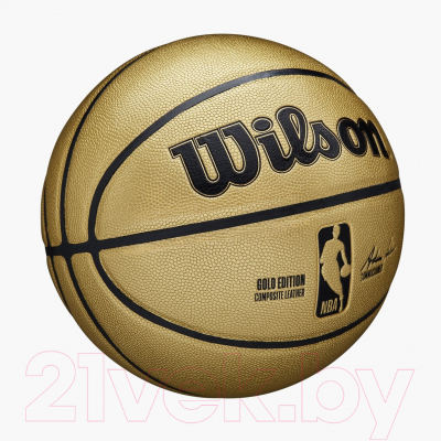 Баскетбольный мяч Wilson NBA Gold Edition / WTB3403XB (размер 7)