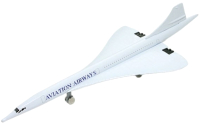 Самолет игрушечный Welly Concorde / AV98845ST-W (белый) - 