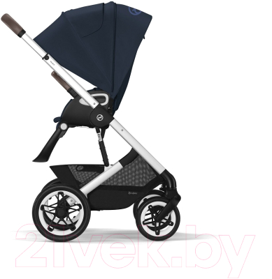 Детская прогулочная коляска Cybex Talos S Lux SLV (Ocean Blue, с дождевиком)
