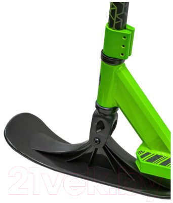 Самокат-снегокат Plank Triton P20-TRI100G+SKI (зеленый)