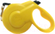 Поводок-рулетка Fida Styleash шнур 5м для собак средних пород / 66269 (желтый) - 