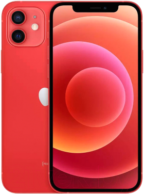 Смартфон Apple iPhone 12 128GB / 2AMGJD3 восстановленный Breezy Грейд A (красный)