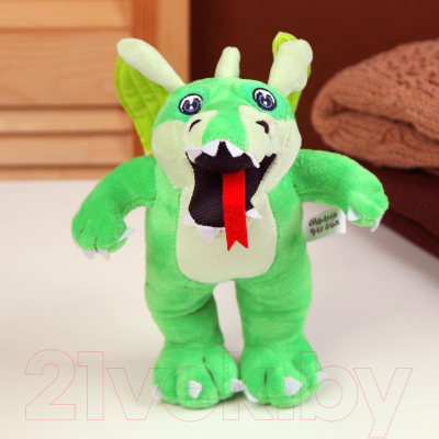 Мягкая игрушка Sima-Land Дракон в полный рост / 9473213 (зеленый)