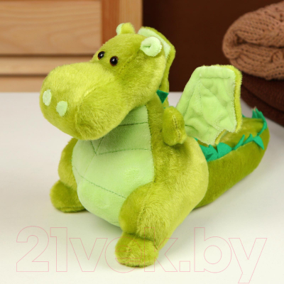 Мягкая игрушка Sima-Land Дракон / 9473185 (светло-зеленый)