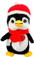 Мягкая игрушка Sima-Land Пингвин в шапочке / 9672624 (черный) - 