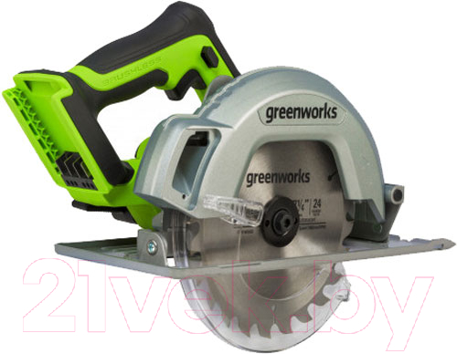 Дисковая пила Greenworks GD24CS бесщеточная 24V / 1500907