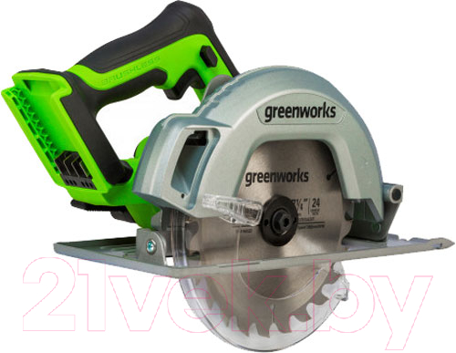 Дисковая пила Greenworks GD24CS бесщеточная 24V / 1500907