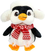 Мягкая игрушка Sima-Land Пингвин в шапочке / 9672633 (черный) - 