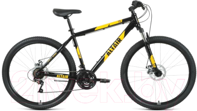 Велосипед Forward Al 27.5 D / RBKT1M37G025 (черный/оранжевый)