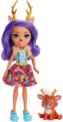 Кукла с аксессуарами Hasbro Данесса олень с питомцем / FXM75