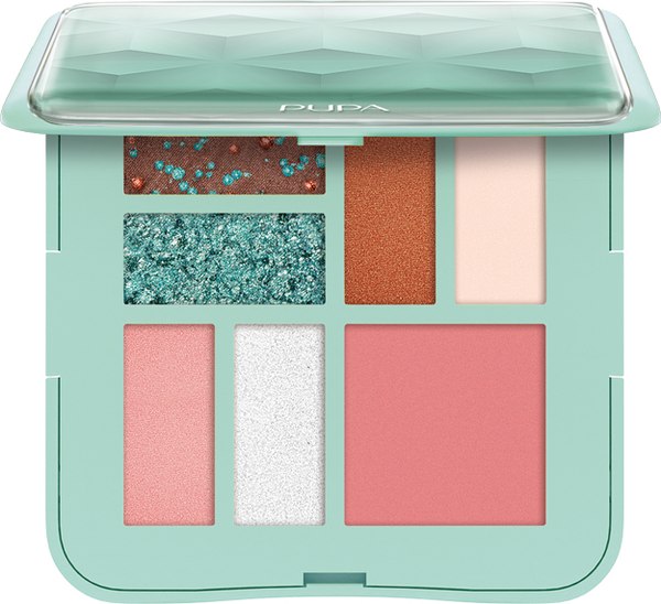Палетка теней для век Pupa Aqua Make-Up Palette тон 001