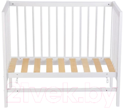 Детская кроватка Фея 100 Лео / 0003161-04 (белый)