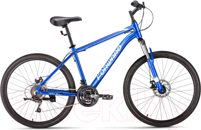 Велосипед Forward Hardi 26 2.0 D / RB3F6M16BXBUXBE-FR (синий/бежевый)