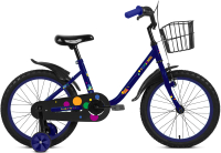 Детский велосипед Forward Barrio 18 / IB3FE10F2DBUXXX (темно-синий) - 