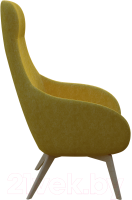 Кресло мягкое МТМ-К Арель Т11 (желтый)