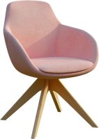 Кресло мягкое МТМ-К Арель мини Т957 (розовый) - 