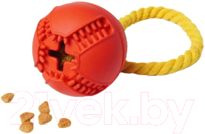 Игрушка для собак Homepet Silver Series Мяч / 78991 (красный)