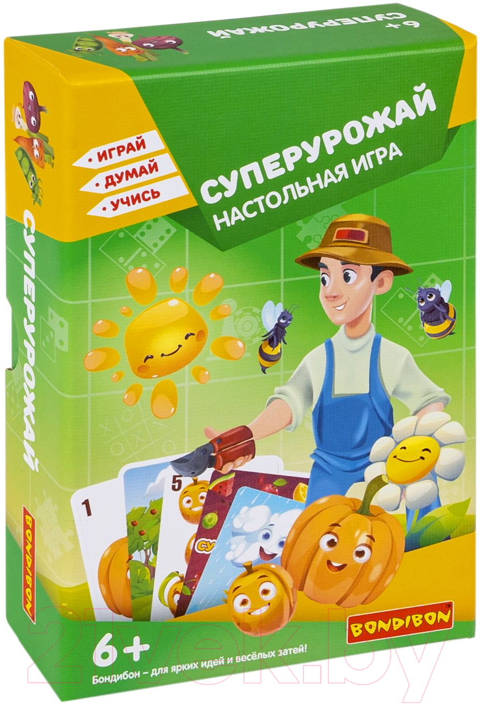 Настольная игра Bondibon Суперурожай! Играй. Думай. Учись / ВВ5984