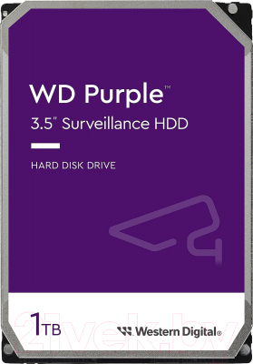 Жесткий диск Western Digital 1TB Purple (WD11PURZ)
