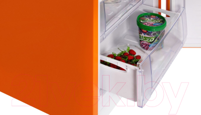 Холодильник с морозильником Nordfrost NRB 164NF Or