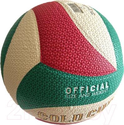 Мяч волейбольный Gold Cup SK-9 (красный/зеленый/белый)