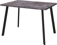 Обеденный стол MLK Хагген 1100 (камень темный/венге) - 