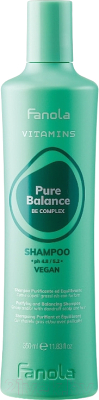 Шампунь для волос Fanola Vitamins Pure Balance Очищающий и балансирующий (350мл)