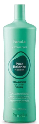 Шампунь для волос Fanola Vitamins Pure Balance Очищающий и балансирующий (1л)